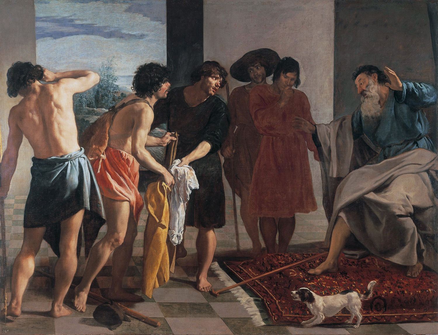 Diego Velázquez’s painting of Joseph’s brothers showing their father Jacob the bloodied coat